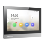 Monitor videointerfon TCP/IP, TFT 7 inch touch screen, WiFi, PoE, Alarma IN - HIKVISION DS-KH8380-WTE1 HIKVISION - 1